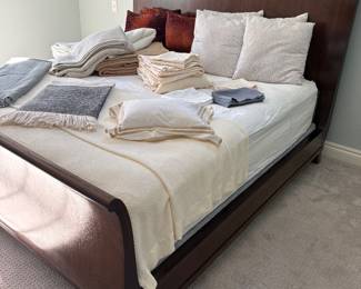 Another view of the King Bed by Bernhardt
