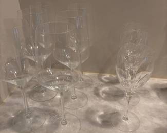 Stemware - crystal