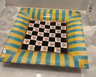 MacKenzie-Childs - square serving dish