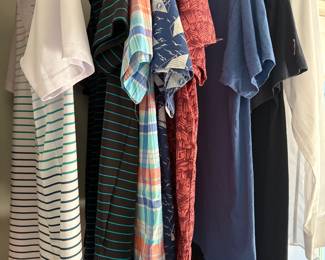Mem's active short-sleeved tops - size L