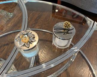 Michael Aram candle and canister