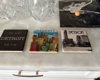 Detroit coasters