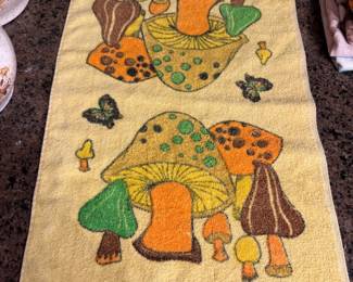 Mushroom Hand Towel