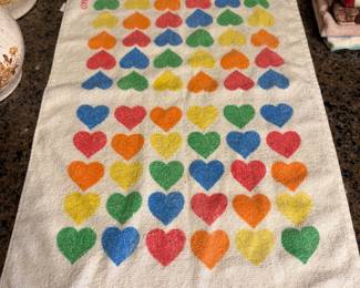 Heart Hand Towel