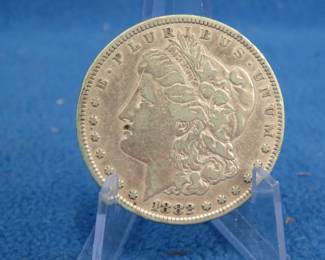 Lot 240. 1882 S Morgan silver dollar