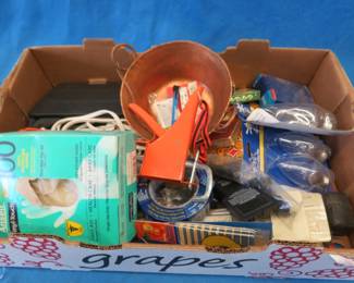 Lot 129. Household box lot