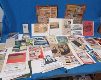 Lot 99. Harmonica ephemera