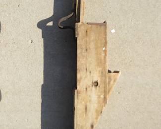 Lot 273. Antique wooden planter