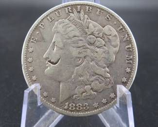 Lot 36. 1883 P Morgan silver dollar