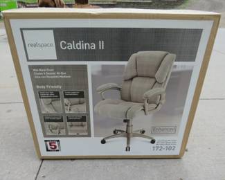 Lot 189. NIB Caldina II Real Space office chair