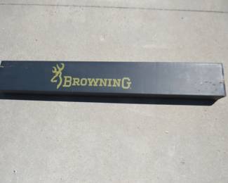 Lot 28. Box for a Browning A-Bolt II 7mm Stainless Stalker with a 26-inch barrel. BOX ONLY.