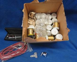 Lot 79. Taxidermy paint untested and more