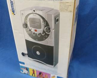 Lot 174. All in-One CD + G karaoke machine