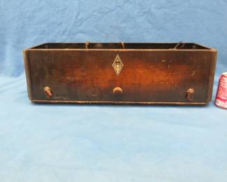 Lot 234. Old vacuum tube radio. Unknown maker or model. No shipping on this item.