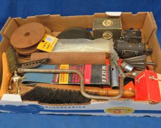 Lot 177. Box lot with trail turn arrows and more