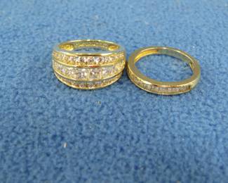 Lot 238. Ladies ring inscribed DQCZ 14k China