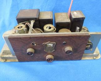 Lot 145. Part of an Atwater Kent 55 tube radio