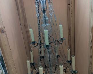 Large chandelier Edwardian era
