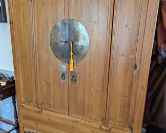 Large Chinese 19th c.  cabinet. Priced to move!