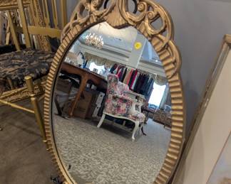 Vintage giltwood mirror