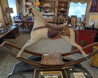 Antique rocking horses