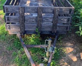 Wood Sided Utility Trailer