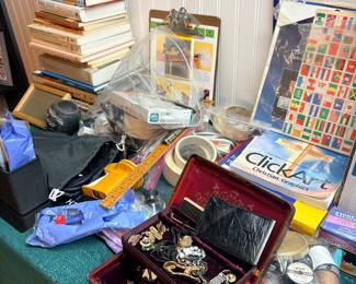 Treasures Table – Jewelry, Books & Unique Finds