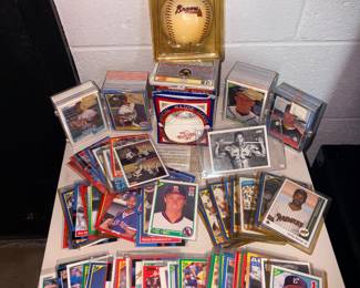 Vintage Baseball Cards & Atlanta Braves Collectibles