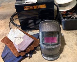 Welder Package – Welder, Helmet, Gloves & Welding Wire