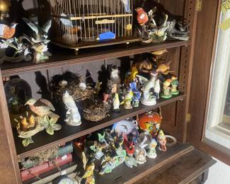 Ceramic collectible birds
