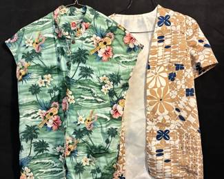Vintage Hilo Hattie Hawaiian Shirt Size Small