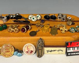 Cuff Links Money Clips And Tiffany  Co Round Charm