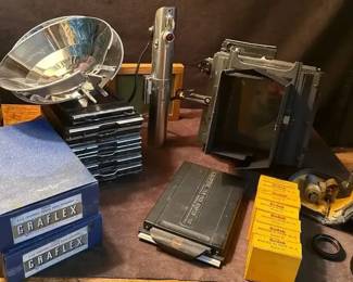 Graflex 4x5 Camera  Accessories