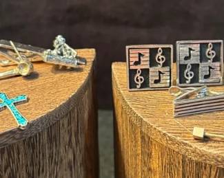 Tie Clips and Cufflinks