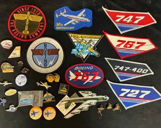 Boeing Patches And Service Pins