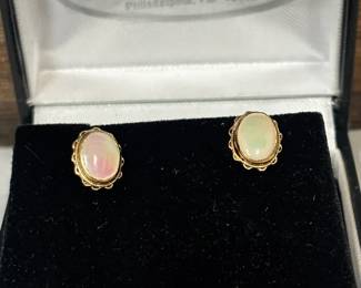 Opal Earrings