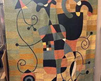 Abstract Woven Wall Hanging