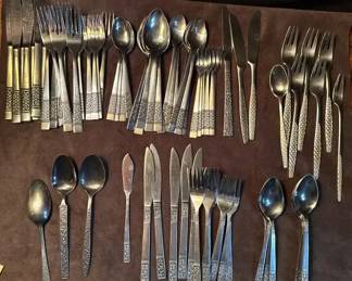 Vintage Flatware MCM JHQ Dansk And Custom Craft