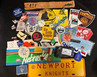 Stickers Patches And More United States Ephemera
