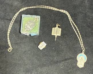 Sterling Silver Pins And Charms