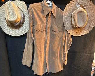 Mr Witt Suede Jacket And Hats