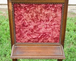 Antique fire stand 