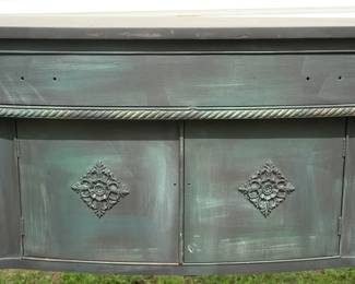 French Provincial Console Table