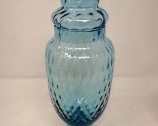110 MCMItalianEmpoliGlassApothecaryJar