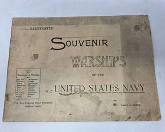 188 Late1890sIllustratedSouvenirWarshipsoftheUnitedStatesNavy
