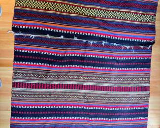 224 NorthernThailandHandWovenCottonRug