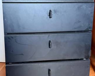 233 Black3DrawerNightstand