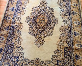 234 TraditionalVintageKirmanRug