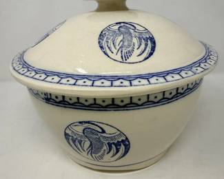 29 BlueHeronCeramicRiceBowl