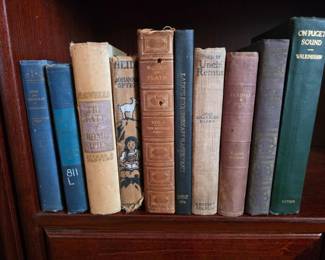69 10AntiqueVintageHardcoverBooks